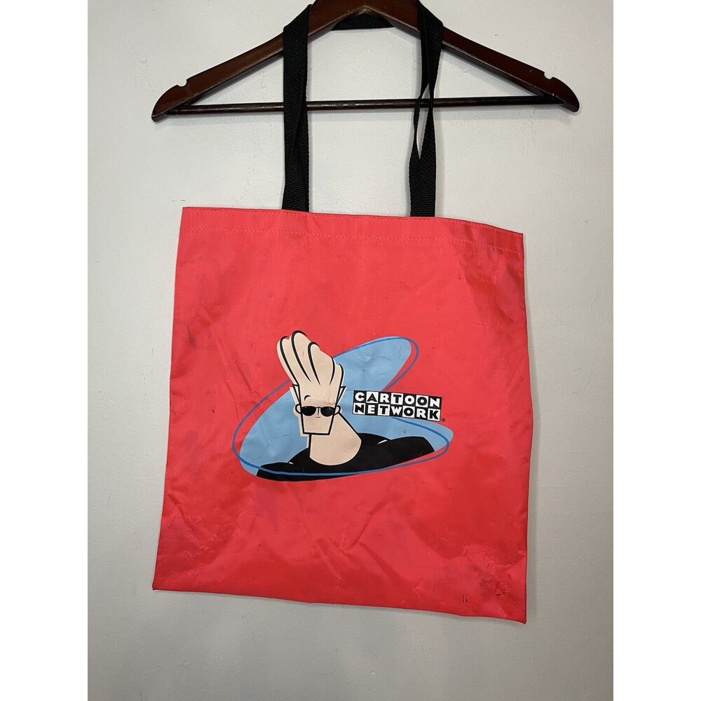 Cartoon Network 2000s Y2K Johnny Bravo Tote Bag 15x16"